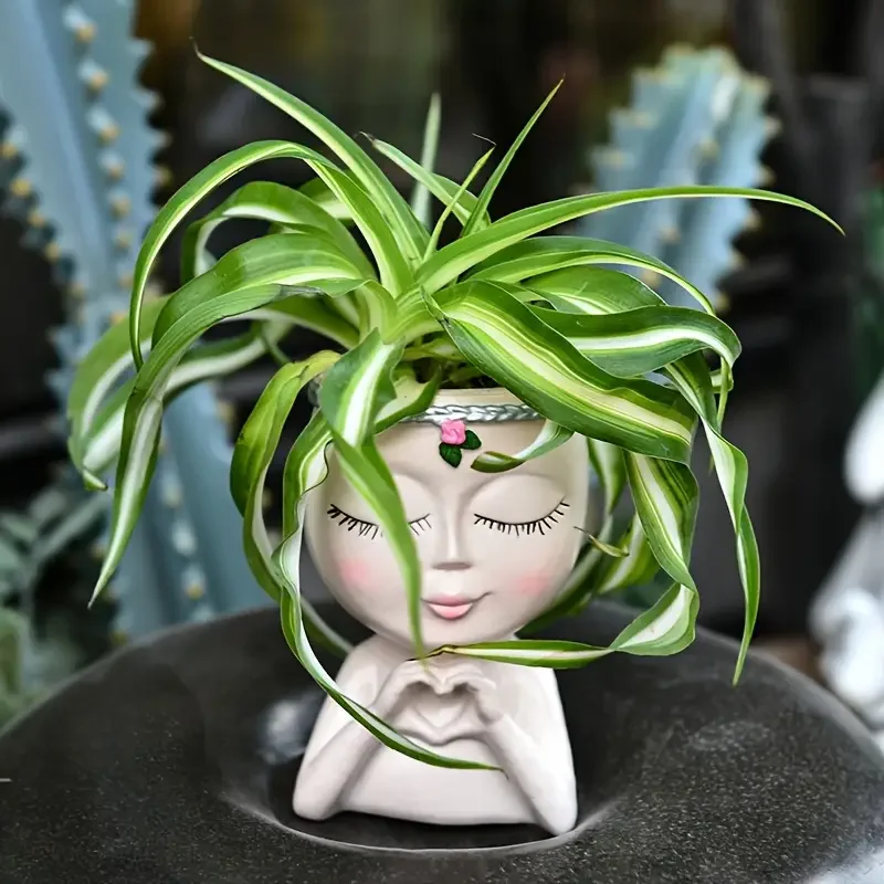 Heart‑Handed Girl Resin Succul - đánh giá và giá Echeveria Succulent