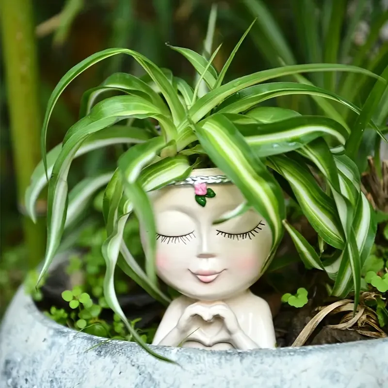 Heart‑Handed Girl Resin Succul - đánh giá và giá Echeveria Succulent